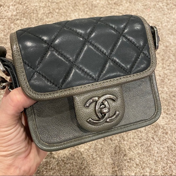 CHANEL Handbags - SALE⤵️Chanel Mini Calfskin & Caviar Flap Bag